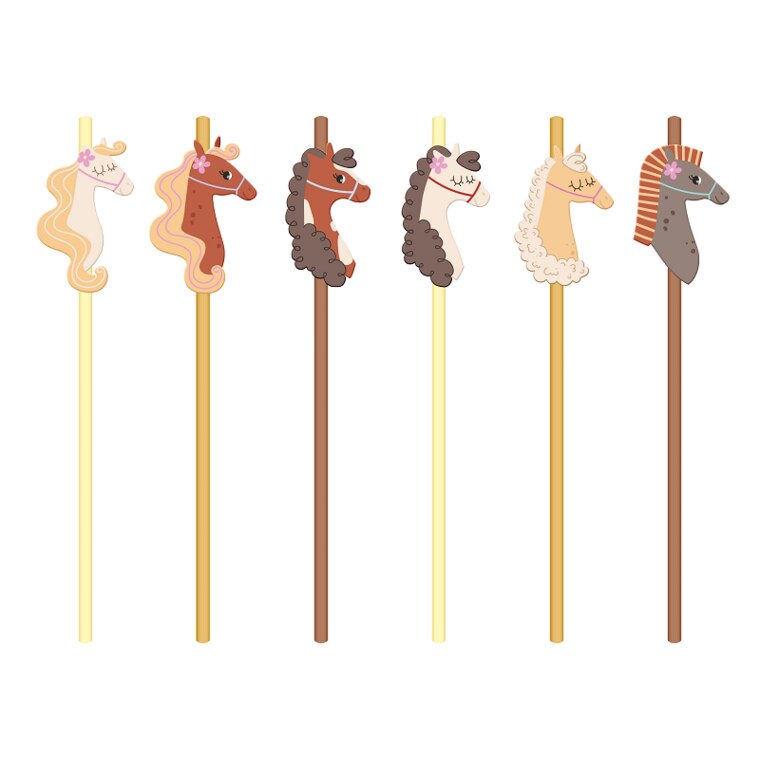 Product Image for Hevoset Paperipillit 6 kpl