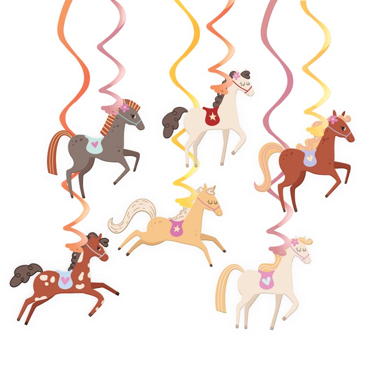 Product Image for Hevoset Riippuvat koristeet 6 kpl