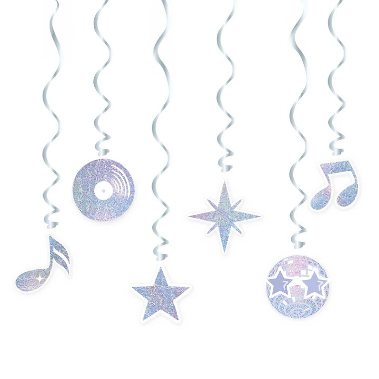 Product Image for Disco - Riippuvat koristeet 6 kpl