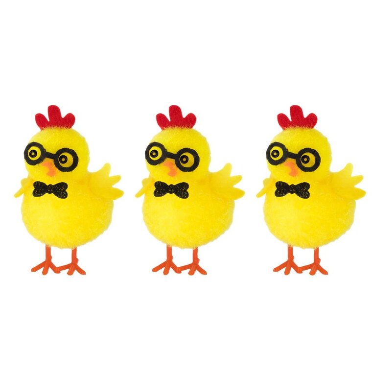 Product Image for Pääsiäistiput silmälaseilla 5,5 cm, 3 kpl