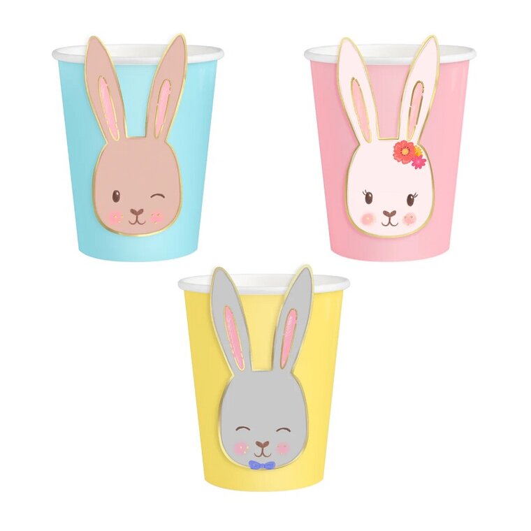 Product Image for Pahvimukit Pääsiäispuput 220 ml, 6 kpl