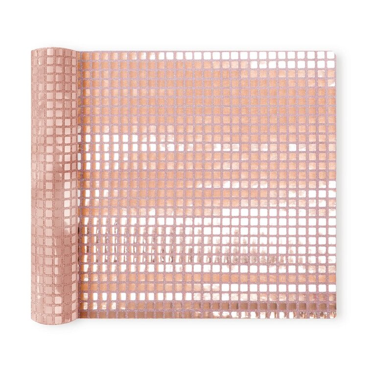 Product Image for Pöytäliina ruusukullanvärisillä paljeteilla 275 x 28 cm