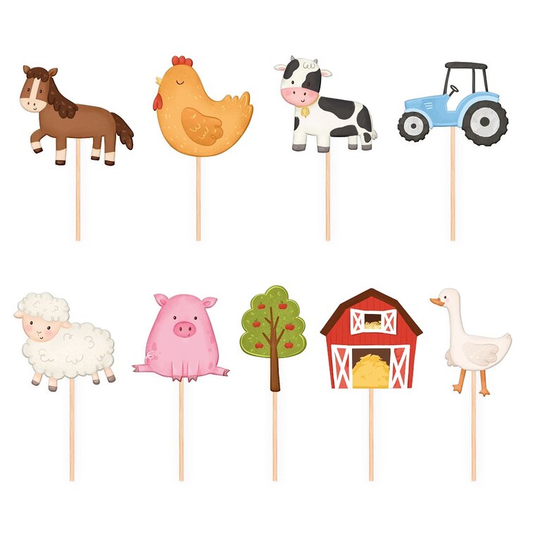 Product Image for Maatila Kakkukoristeet 9 kpl