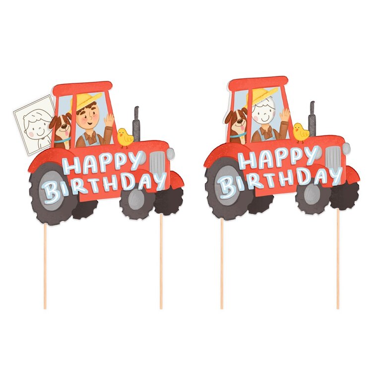 Product Image for Maatila Kakkukoriste Traktori valokuvalla