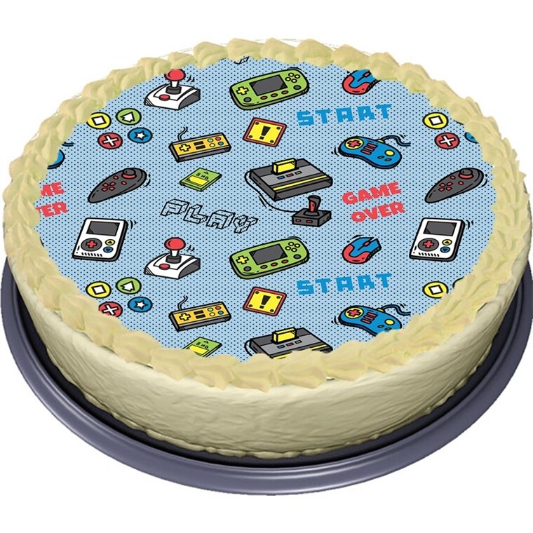 Product Image for Game On, kakkukuva sokerimassa