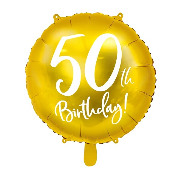 Product Image for Kulta 50 vuotta - Foliopallo 45 cm
