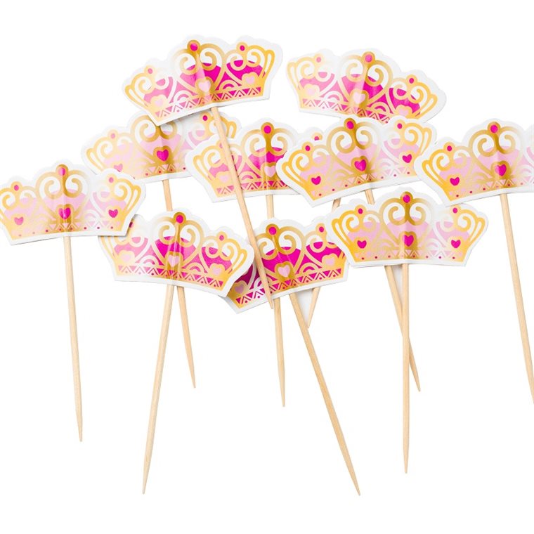 Product Image for Prinsessakruunu – Kakkukoriste 10 kpl