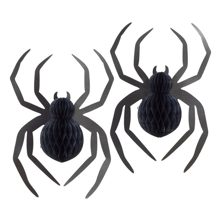 Product Image for Halloween - Hunajakennohämähäkit 2 kpl