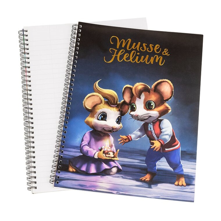 Product Image for Musse ja Helium - A4 viivoitettu vihko