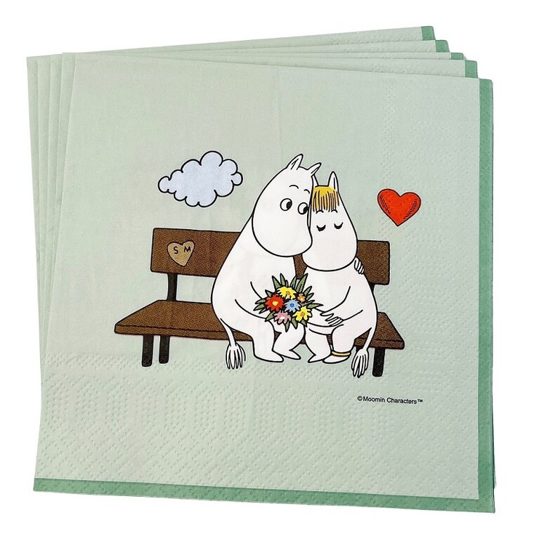 Product Image for Muumit - Servetit vihreät 16 kpl