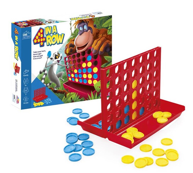 Product Image for The Game Factory 4 in a Row - 4 Riviin