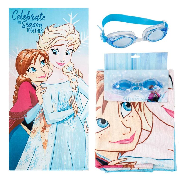 Product Image for Frozen - Uimapyyhe- ja uimalasisetti