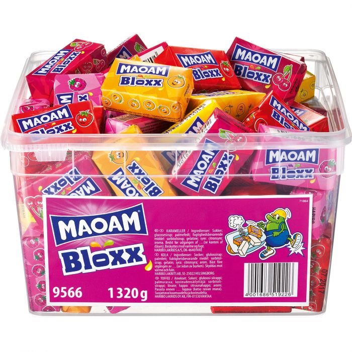 Product Image for Maoam Bloxx Hedelmätoffee Megapakkaus 1,32 kg