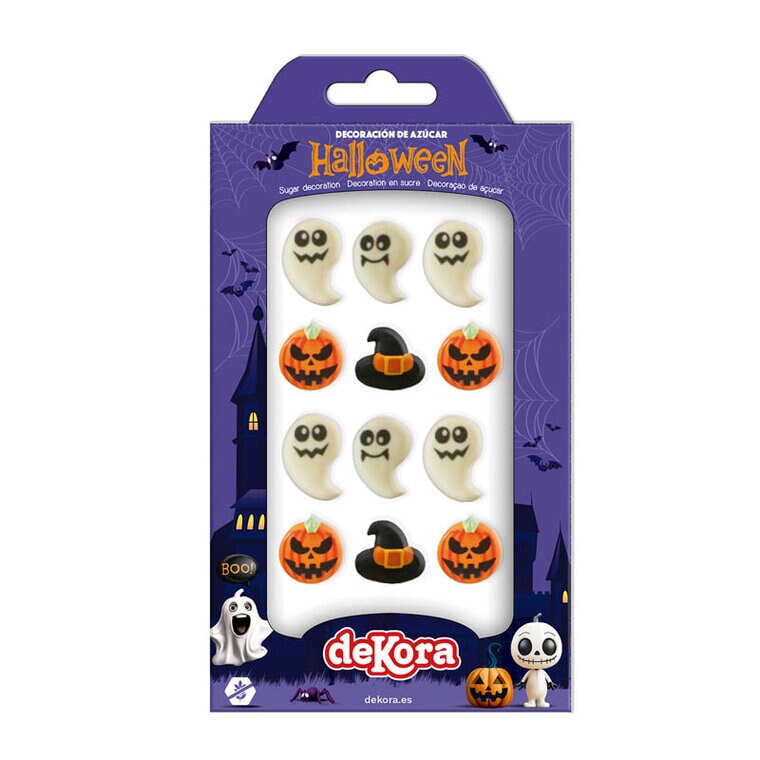 Product Image for Sokerikoristeet Halloween 12-kpl
