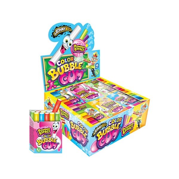 Product Image for Johnny Bee Bubbelgum Sticks 35 gram