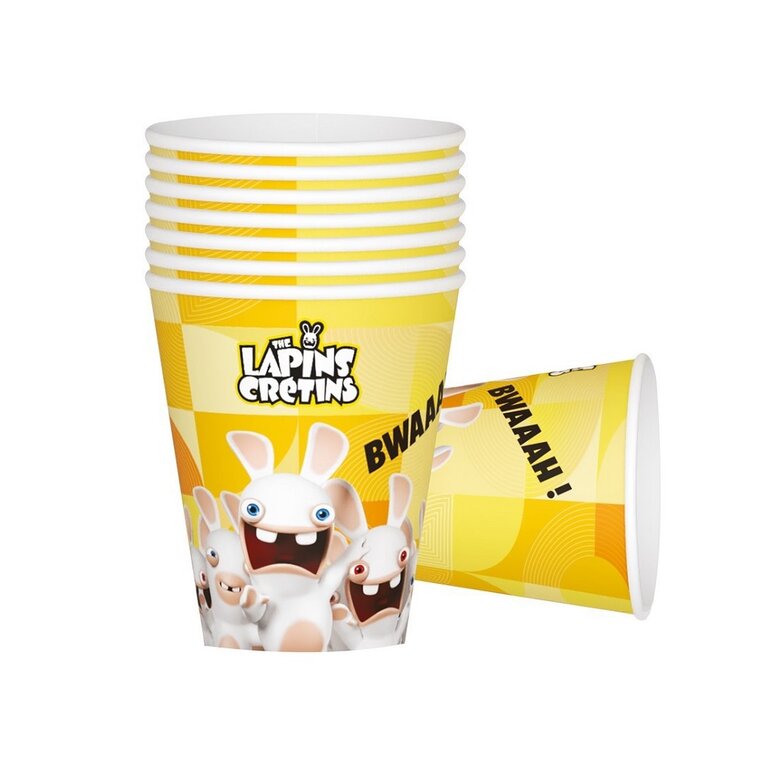 Product Image for Rabbids - Pahvimukit 8 kpl