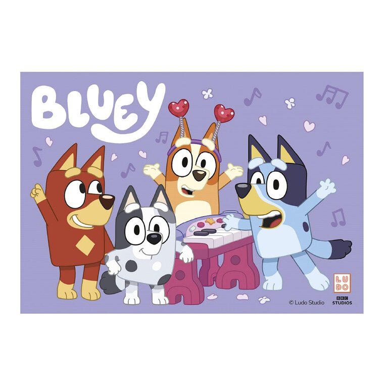 Product Image for Kakkukuva Bluey - Sokerimassa 15 x 21 cm