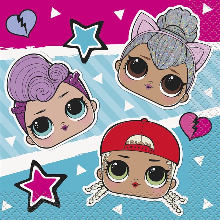 Product Image for LOL Surprise - Servetit 16 kpl