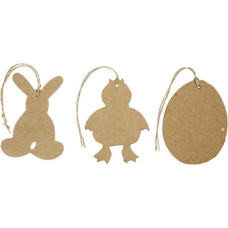 Product Image for DIY Ripustettavat pääsiäiskoristeet 6 kpl
