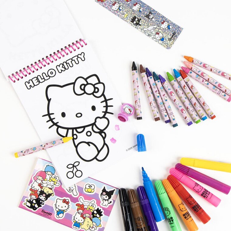 Product Image for Hello Kitty - Askartelu- ja Värityssetti