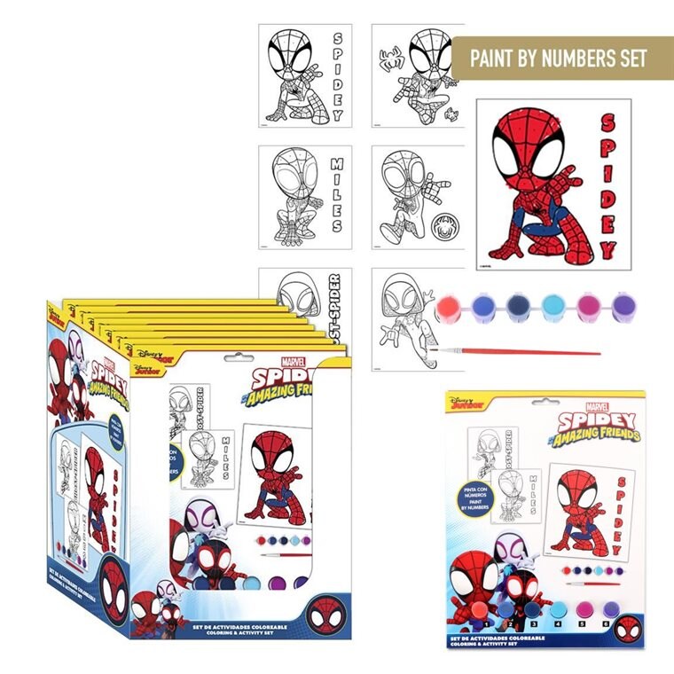 Product Image for Spidey Maalaussetti Paint by Numbers