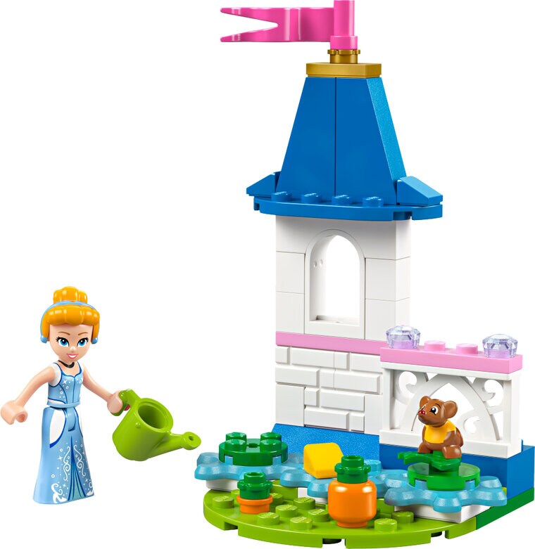 Product Image for LEGO Disney - Tuhkimon minilinna ja ‑puutarha 5+