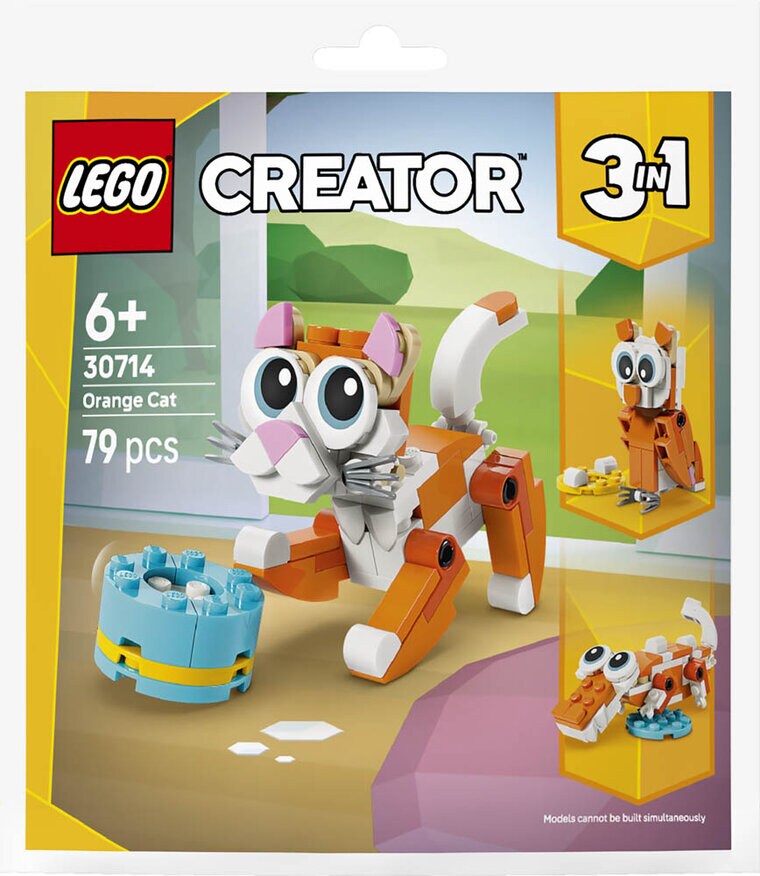 Product Image for LEGO Creator - Oranssi kissa 6+