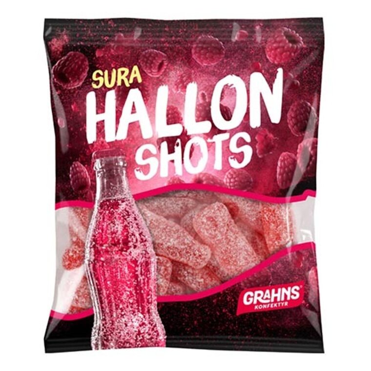 Product Image for Hallonshots/Vadelmashotit 80 grammaa