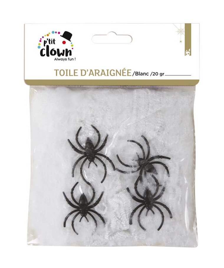 Product Image for Hämähäkinseitti, jossa on 4 hämähäkkiä