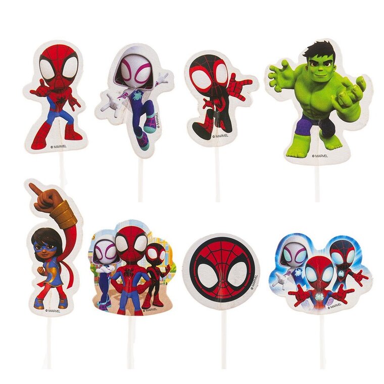 Product Image for Spidey - Cake Toppers 16 kpl