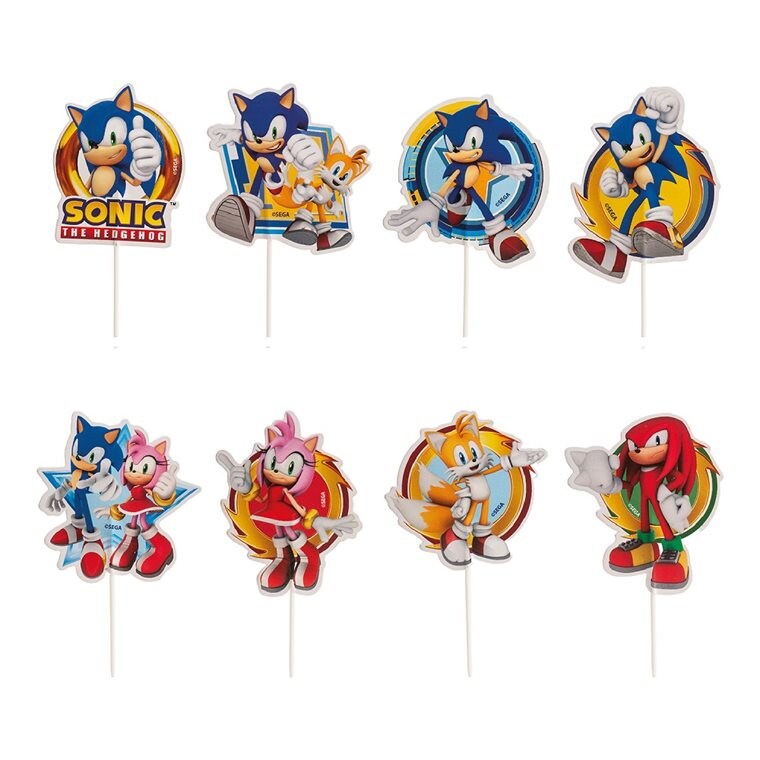 Product Image for Sonic the Hedgehog - Cake Toppers 16 kpl