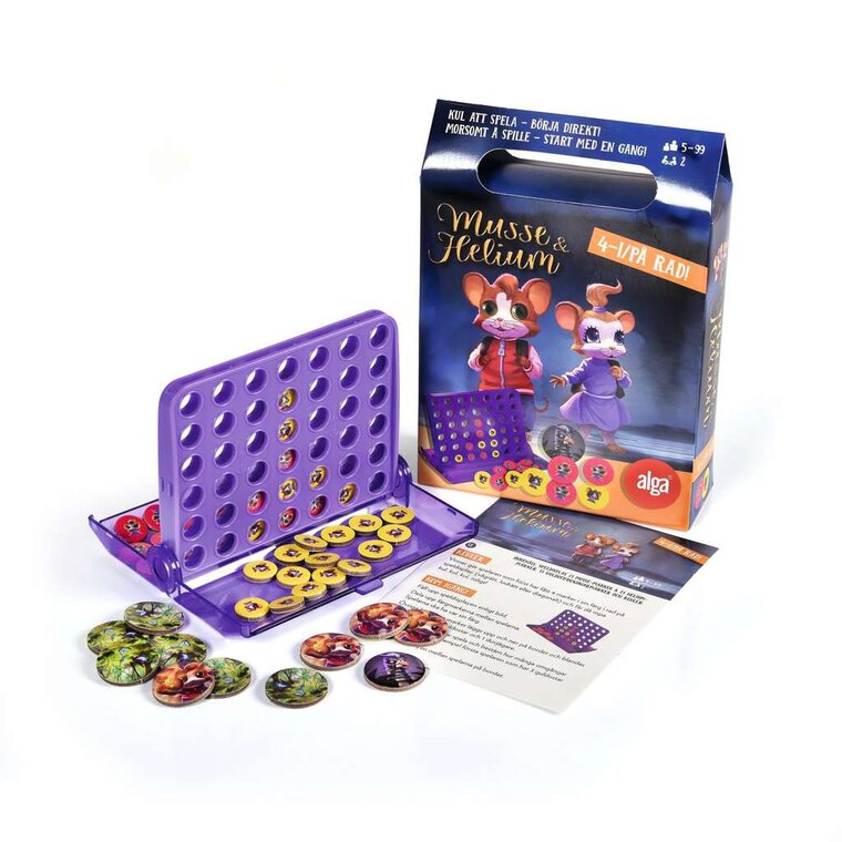 Product Image for Musse ja Helium "4 peräkkäin" peli