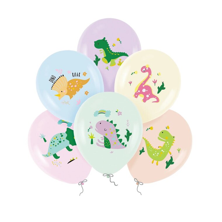 Product Image for Dinosaurusilmapallot 6 kpl