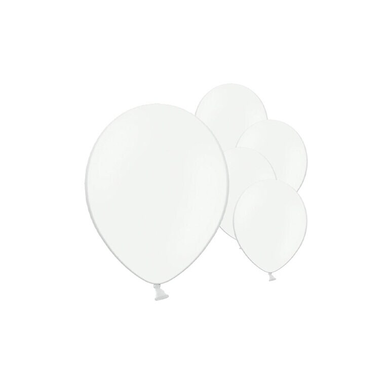 Product Image for Valkoiset ilmapallot 12 cm, 100 kpl
