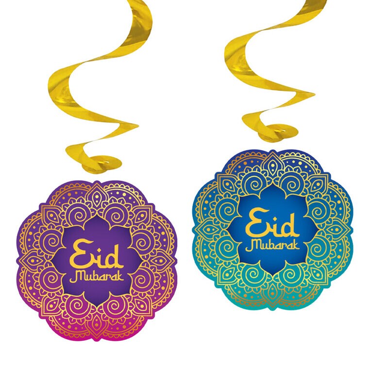 Product Image for Eid Mubarak - Riippuvat Swirl-koristeet 4-kpl