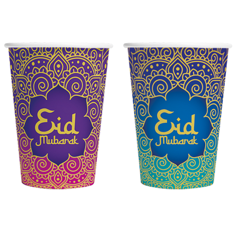 Product Image for Eid Mubarak - Pahvimukit 8 kpl