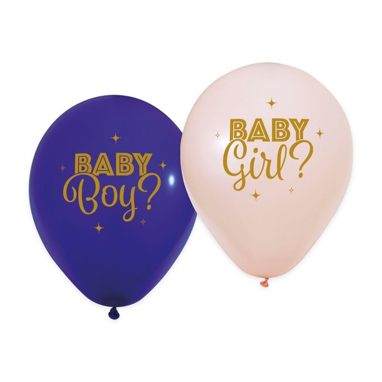 Product Image for Gender Reveal Ilmapallot 8 kpl