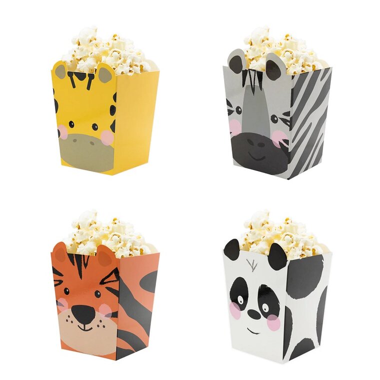 Product Image for Safarieläimet Popcornrasiat 4 kpl