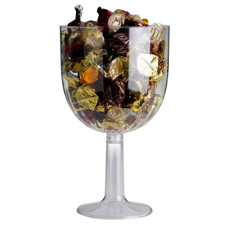 Product Image for Muovinen karkkikulho jalalla 27 cm