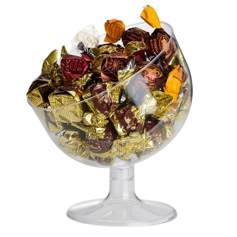 Product Image for Muovinen karkkikulho jalalla 19 cm