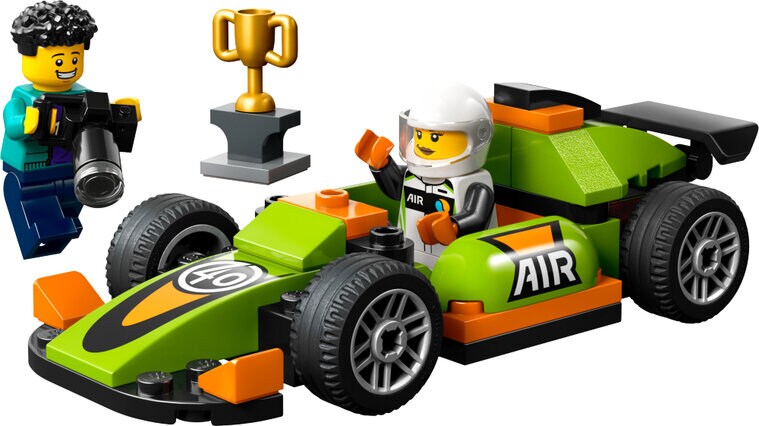 Product Image for LEGO City - Vihreä kilpa-auto 4+