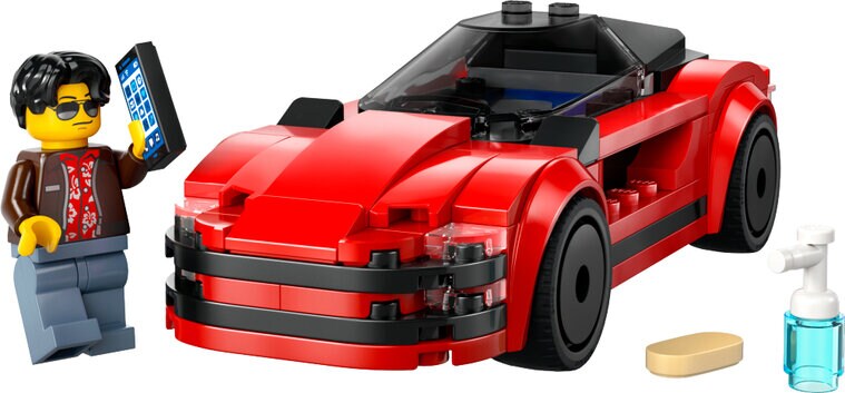 Product Image for LEGO City - Punainen urheiluauto 5+