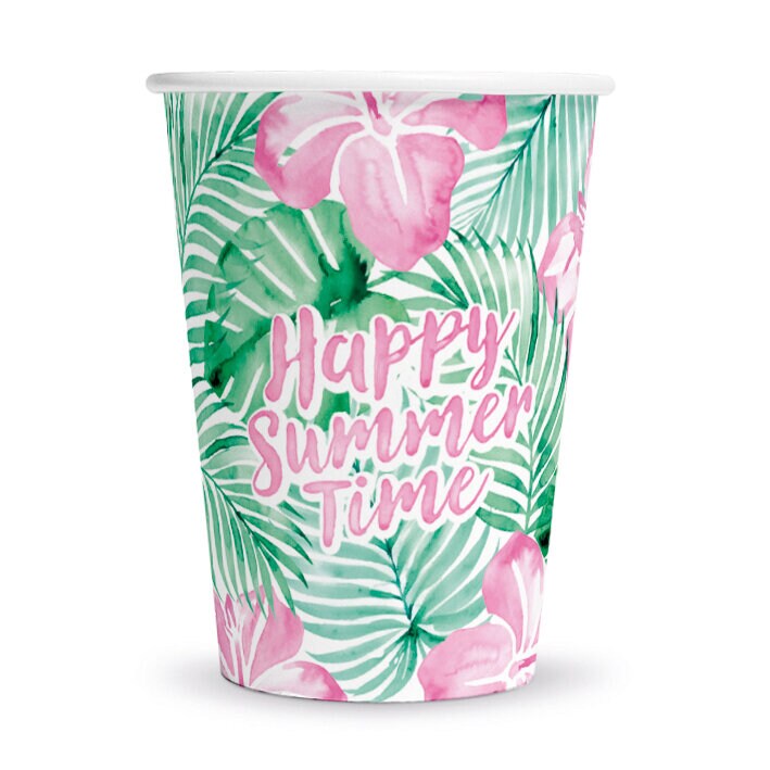 Product Image for Summer Time Pahvimukit 8 kpl