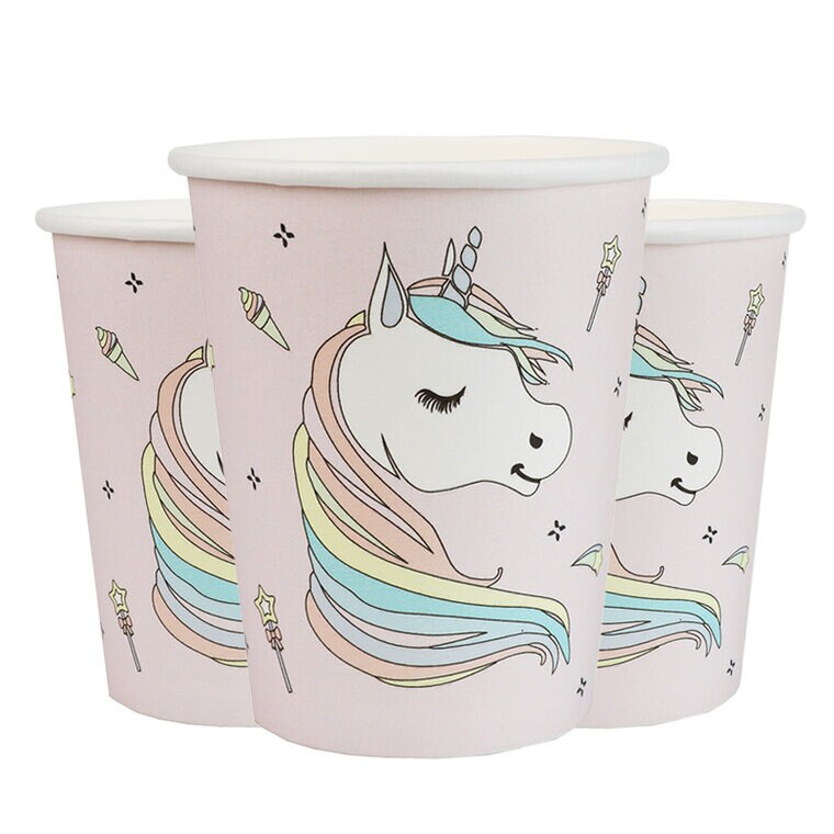 Product Image for Yksisarvinen - Pahvimukit 10 kpl