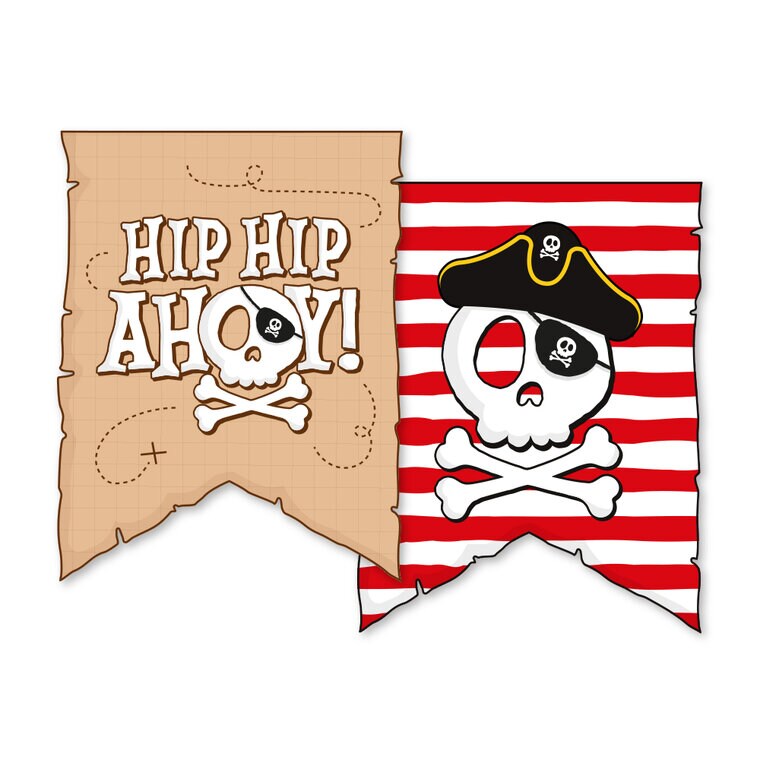 Product Image for Pirate Hip Hip Ahoy Viirinauha 6 metriä