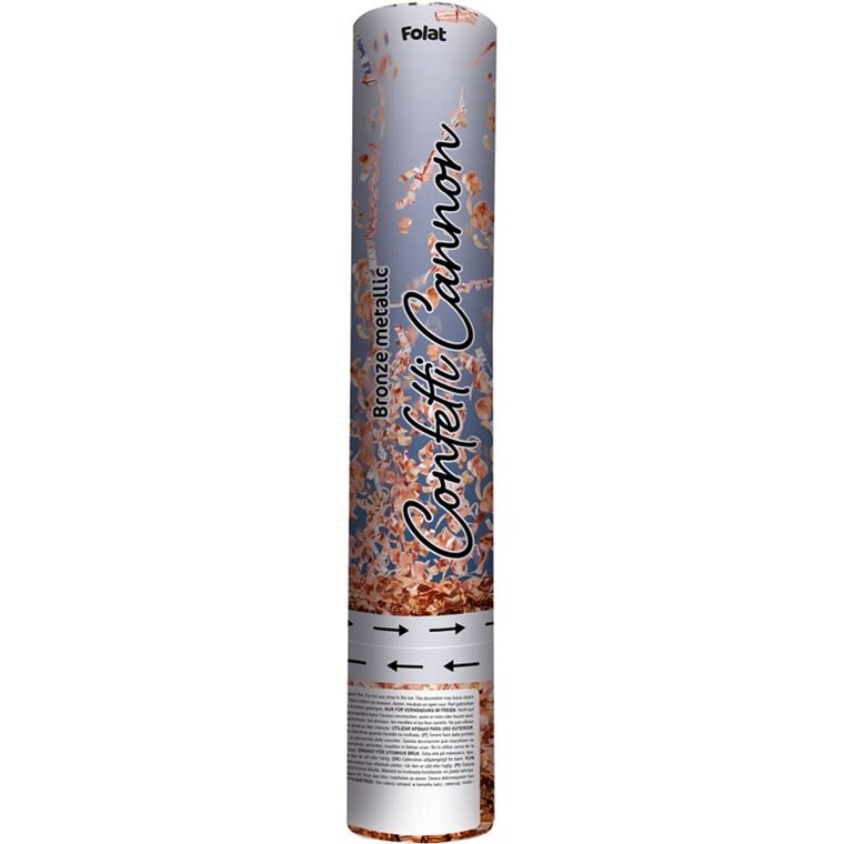 Product Image for Konfettitykki Metallic Pronssi 28 cm