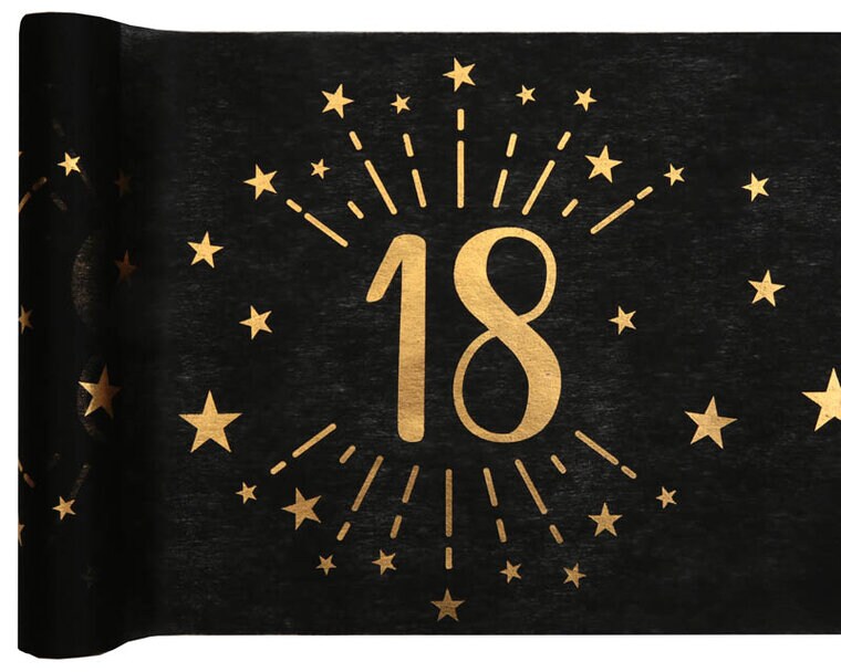 Product Image for Kaitaliina Musta & Kulta 18-vuotisjuhiin 5 metriä