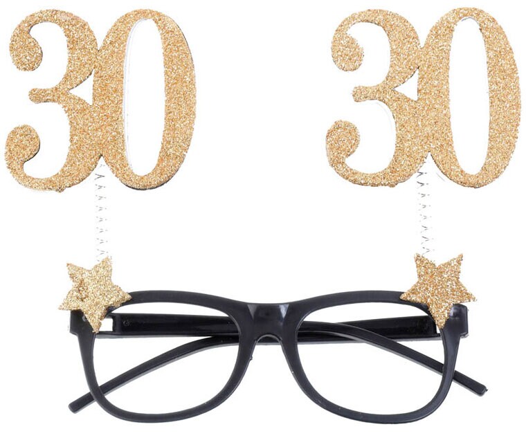 Product Image for Juhlasilmälasit Kultakimalle 30 vuotta