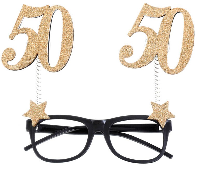 Product Image for Juhlasilmälasit Kultakimalle 50 vuotta