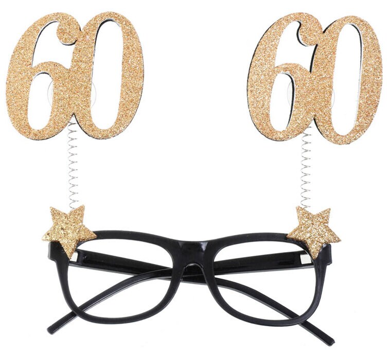 Product Image for Juhlasilmälasit Kultakimalle 60 vuotta
